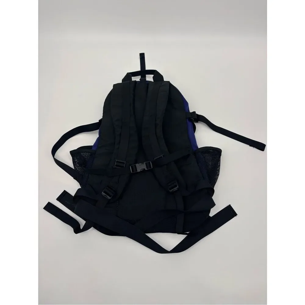 REI vintage Black & Blue Hiking Backpack